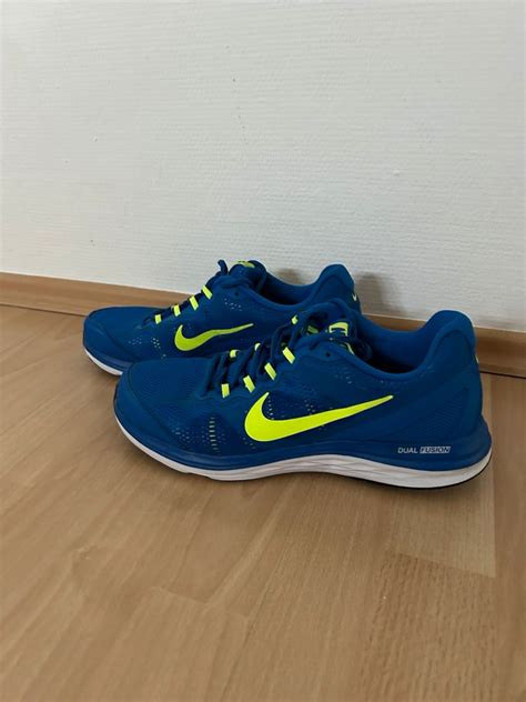 nike damen dual fusion blau gelb